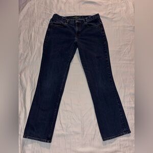 Ralph Lauren Blue Flare Wide Leg Jeans